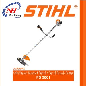STIHL U-HANDLE PETROL BRUSHCUTTER FS3001