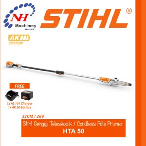 STIHL CORDLESS POLE PRUNER HTA 50