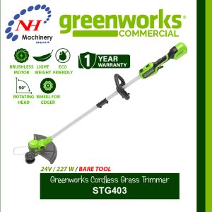 GREENWORKS CORDLESS STRING TRIMMER STG403
