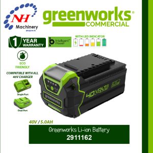 GREENWORKS LI-ION BATTERY 2911162 (40V/5.0AH)