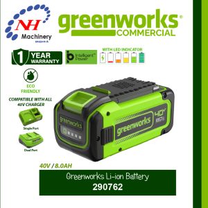 GREENWORKS LI-ION BATTERY 290762 (40V/8.0AH)
